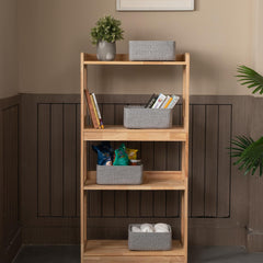 OIASKET mini woven rope bins for nursery organize toys neatly and safely