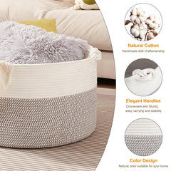 OIASKET multifunctional storage basket suitable for bedroom, living room, and more