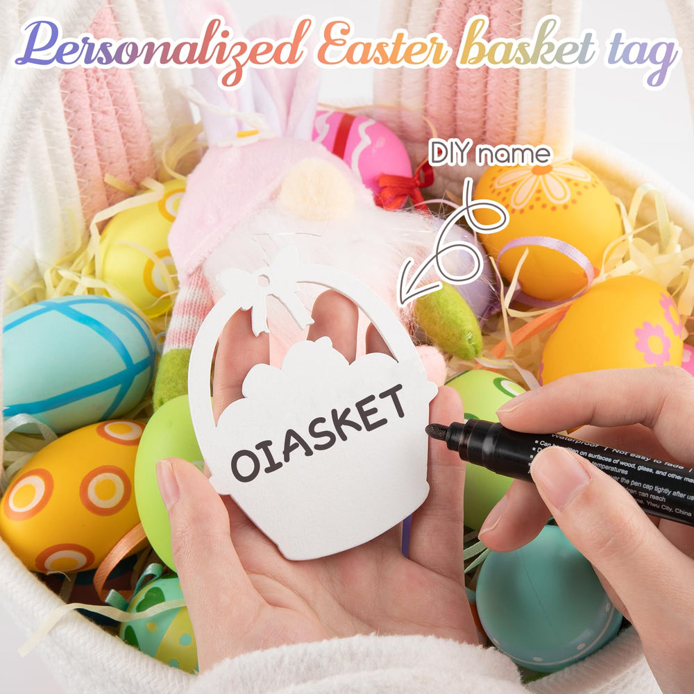OIASKET personalized name tag and pen for customization.