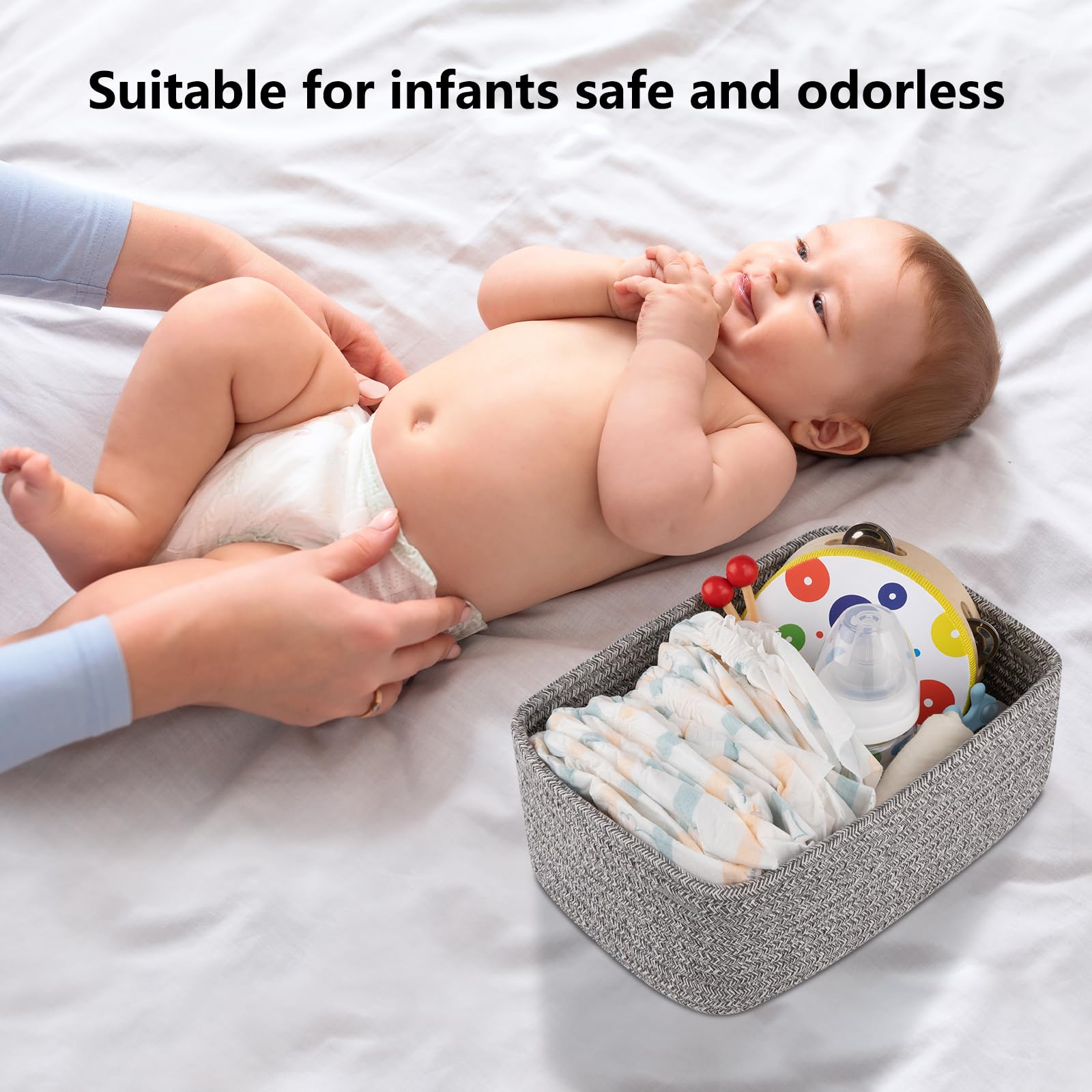 OIASKET pet toy baskets keep play areas tidy and accessible