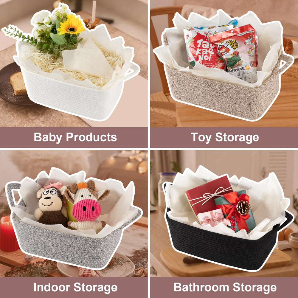 OIASKET soft cotton material offers gentle touch for families