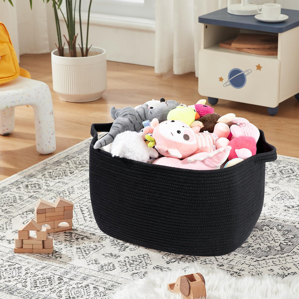OIASKET soft-handles basket makes moving full loads easy