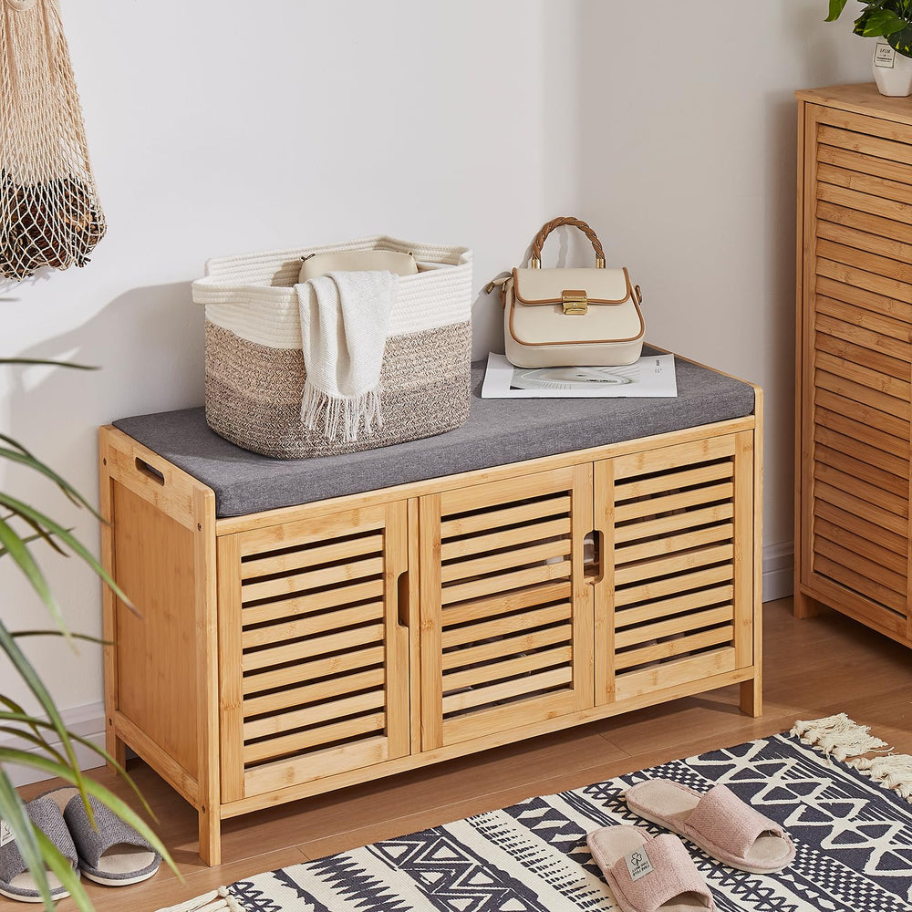 OIASKET Storage Baskets folded flat, easy seasonal storage when not in use.