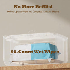 OiikQDML Baby Wipe Warmer capacity shows 100+ wipes for busy nurseries