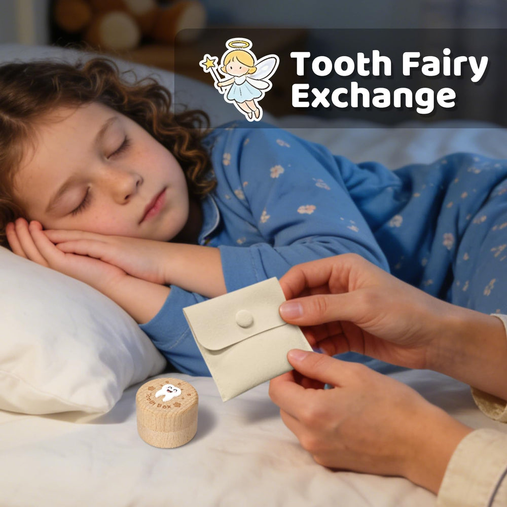 Oiiyee plush tooth charm with beaded chain, a soft companion for comfort.