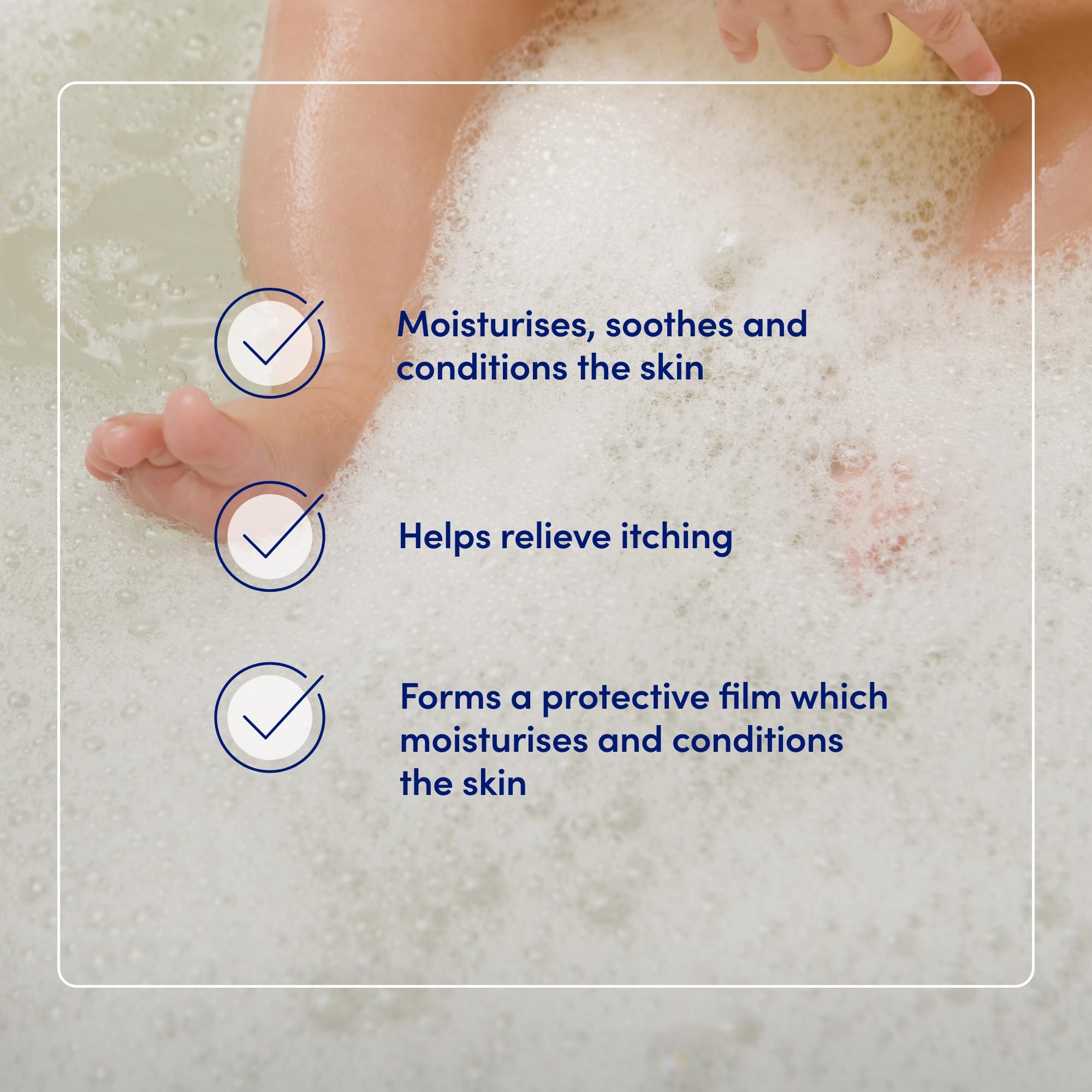 Oilatum Daily Junior Head To Toe Wash cleanses hair and skin during a calm bath
