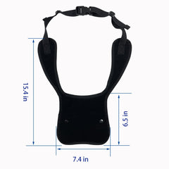 Oiloda seatbelt cushion provides comfortable padding for growing children on long drives
