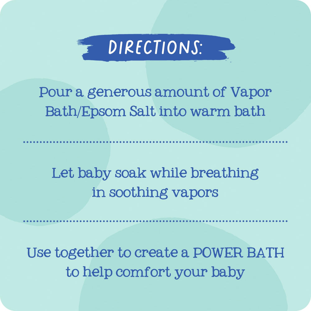 Baby bath scene with Oilogic and gentle aroma in the air