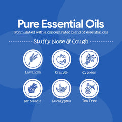 Oilogic Stuffy Nose Cough Roll-On applicator for mess-free use