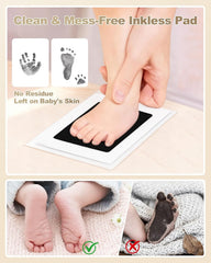 Oiomniv baby casting kit foot mold captures tiny footprints for lasting memories.