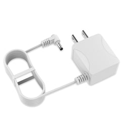 OKAIDI baby monitor charger with 6.6ft cable for flexible charging anywhere.