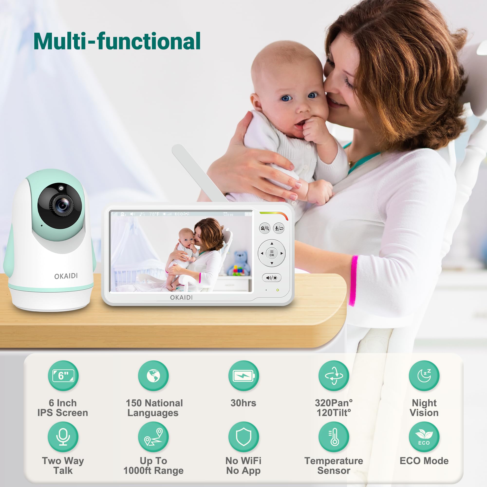 OKAIDI multilingual support across 150 languages