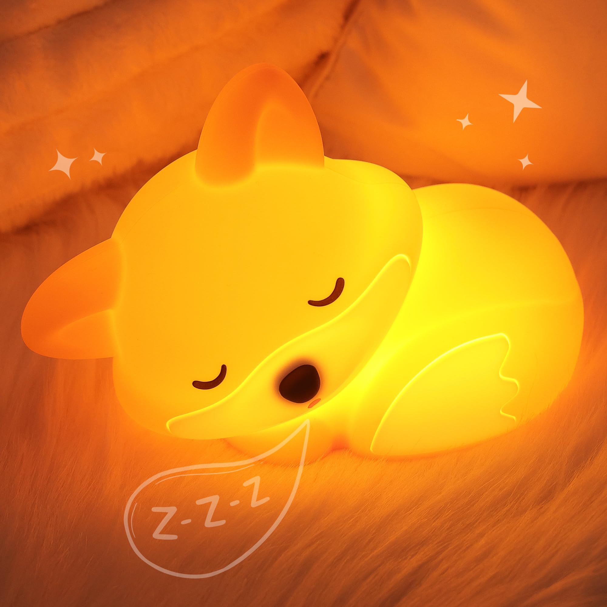 Okayera Fox Night Light with adorable design for bedtime glow