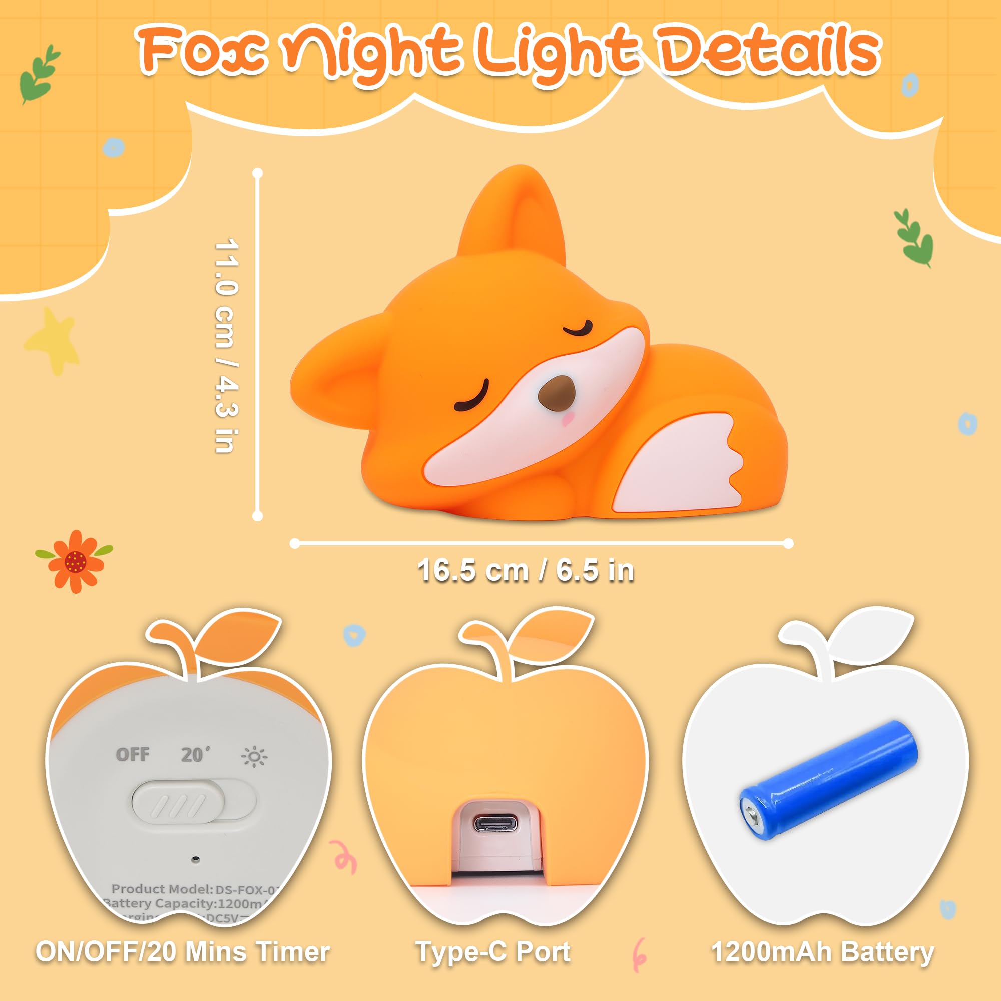 Okayera nursing night light supporting parents at night