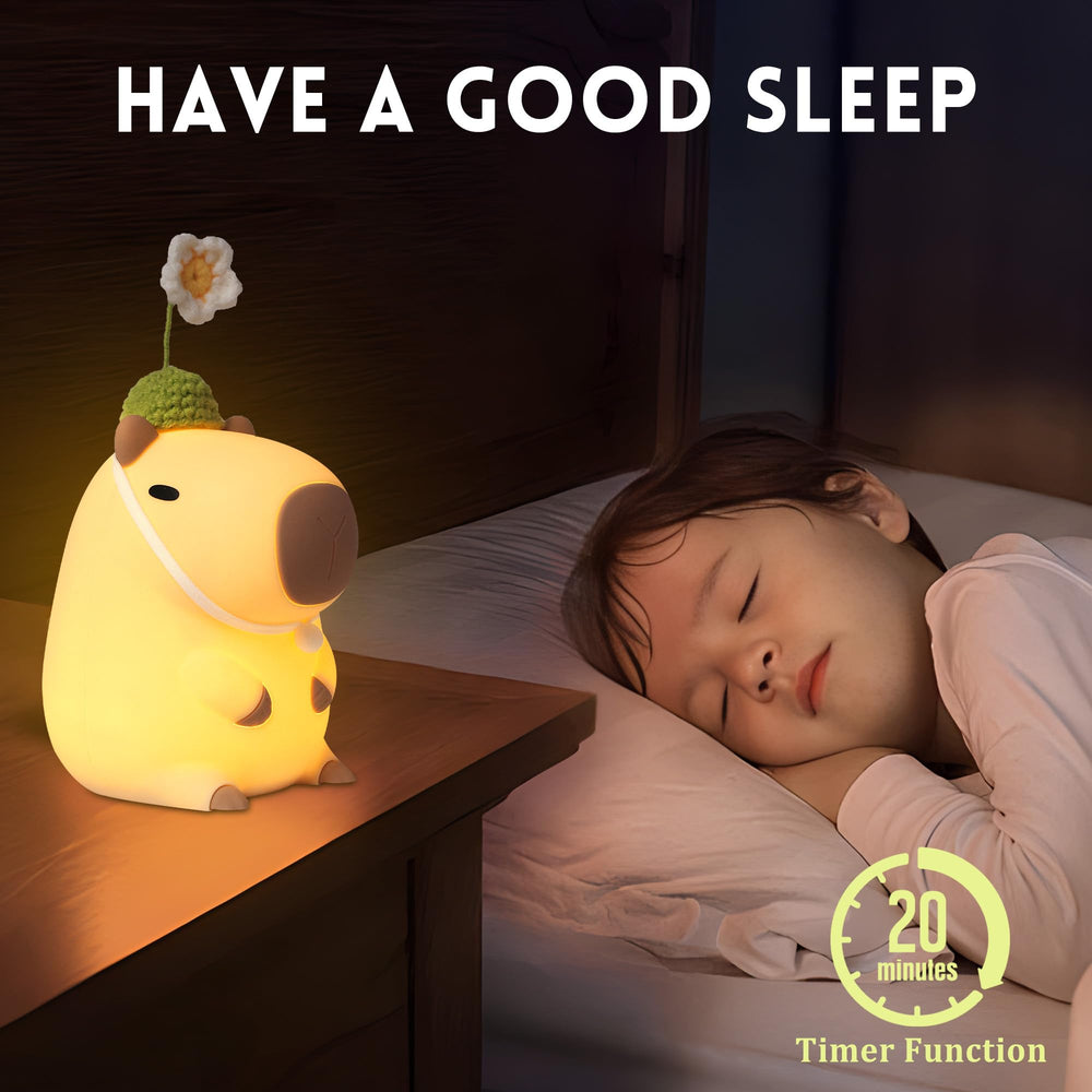 Okayera rechargeable capybara night light ready for use