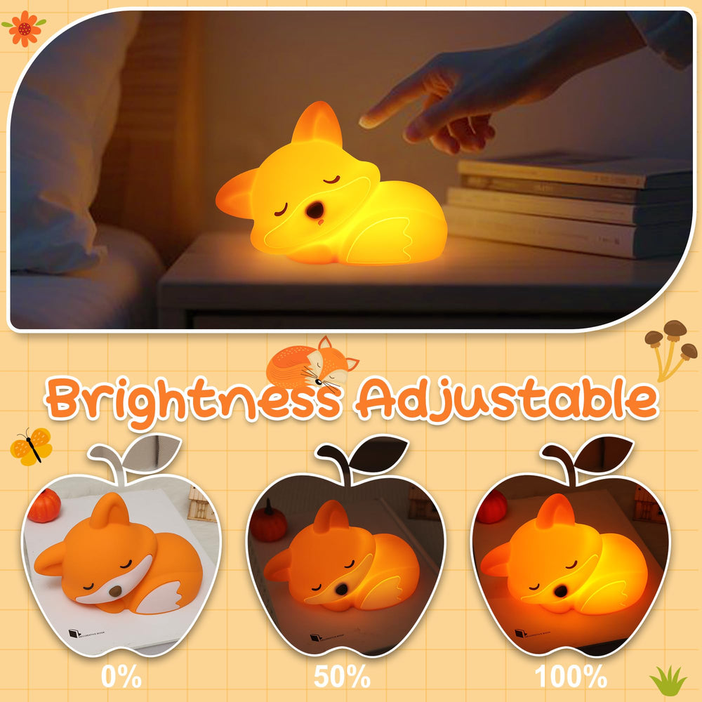 Okayera silicone night light BPA-free and safe for kids