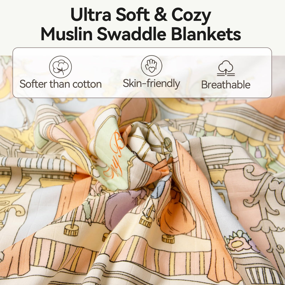 Okayinn swaddle blanket demonstrates breathable air circulation for comfortable naps.