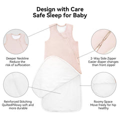 Bamboo rayon fabric breathes and wicks moisture for year-round comfort