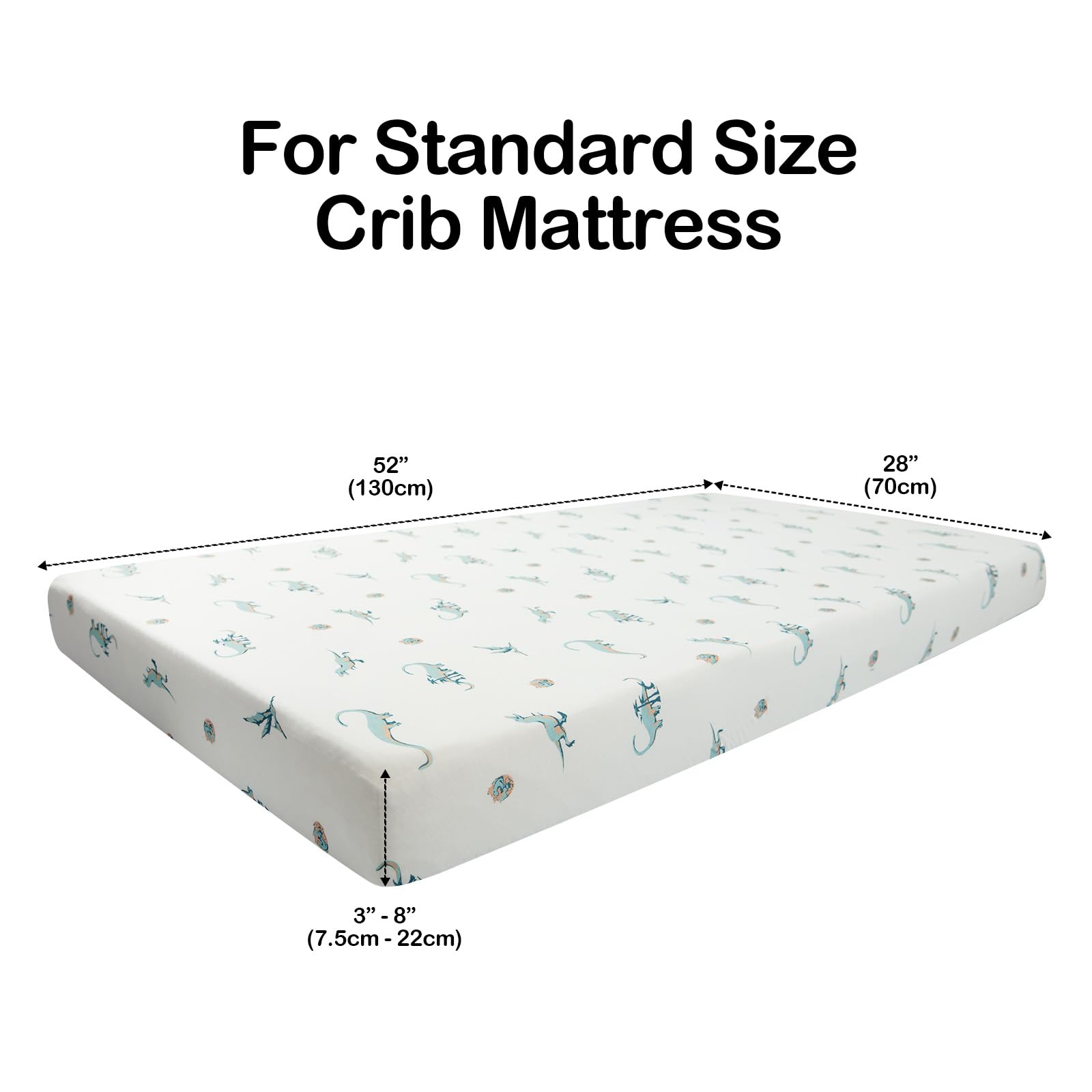 Machine washable and durable for busy nurseries.