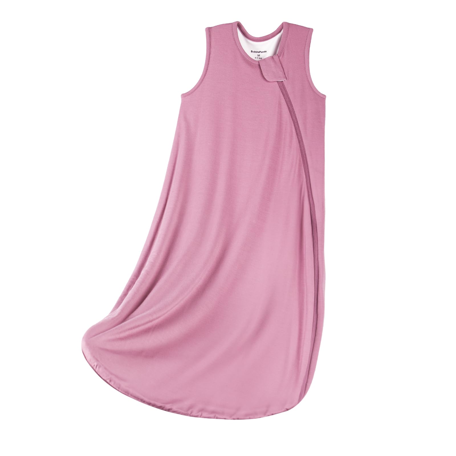 Okayinn BubblePanda sleep sack front view shows cloud-soft modal fabric ideal for gentle baby skin.