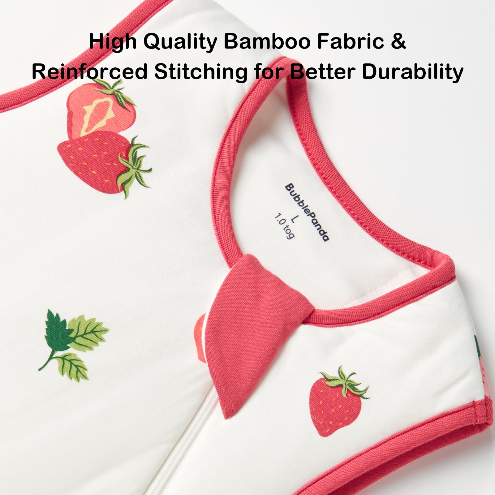 Okayinn BubblePanda safe neckline design reduces loose fabric near face