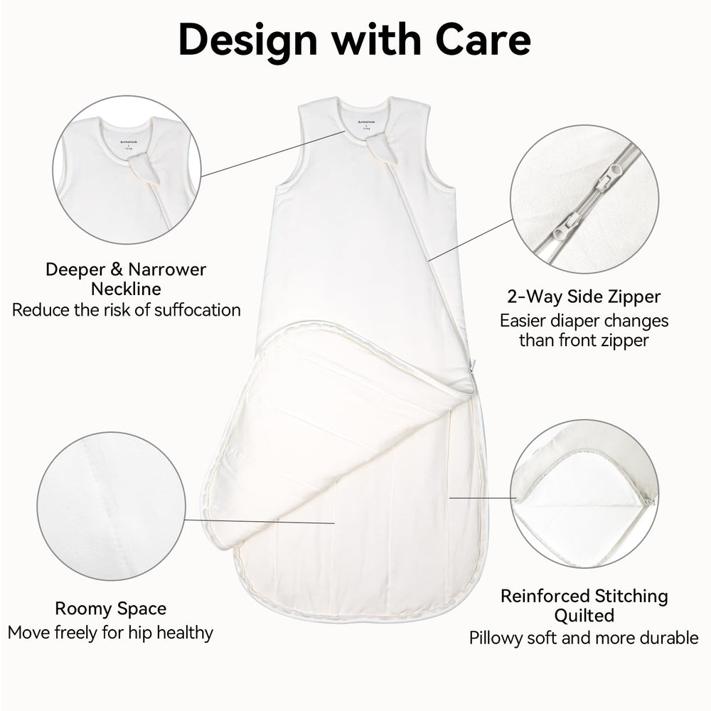 Okayinn BubblePanda sleep sack moisture-wicking breathable fabric for warm nights.