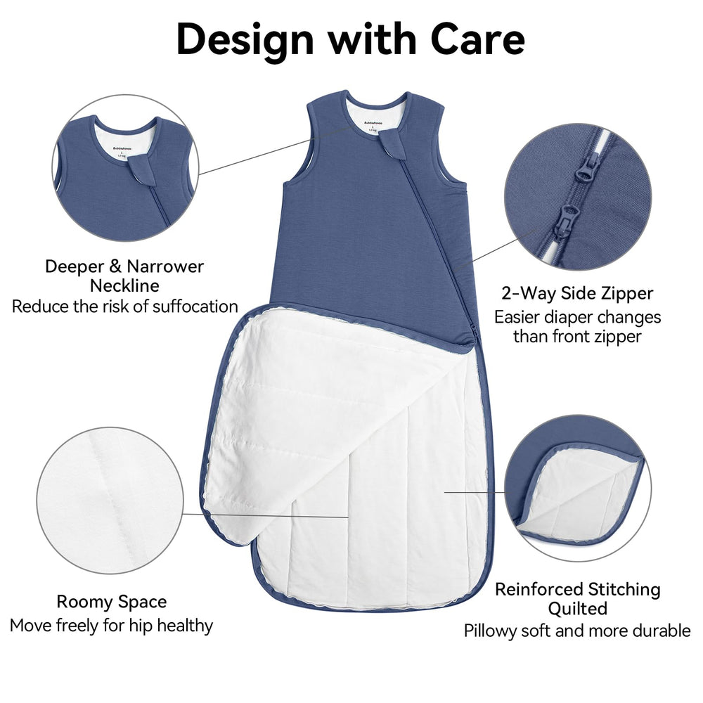 Okayinn BubblePanda leg room promotes hip-friendly movement for growing toddlers.