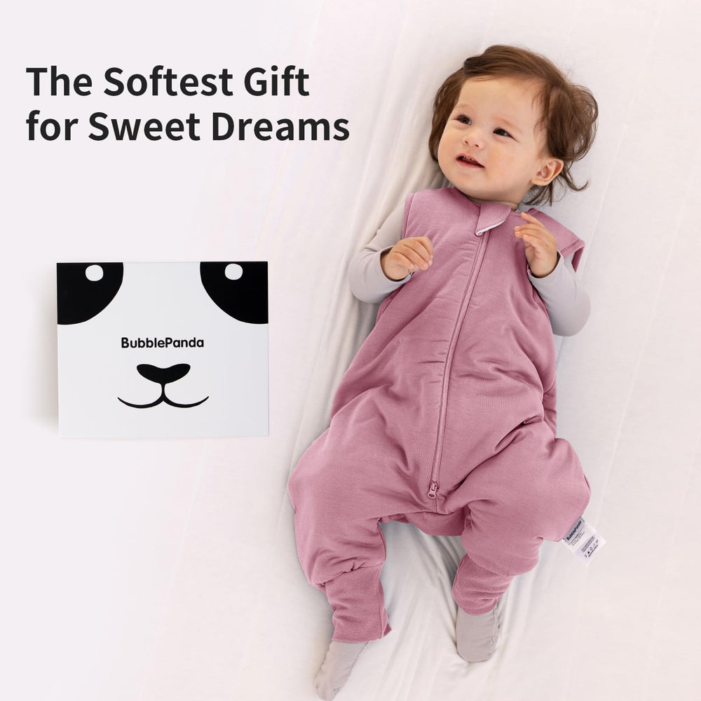 BubblePanda sleep sack is machine washable with durable stitching.