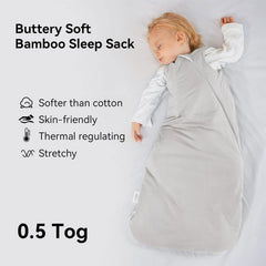 Two-way zipper enables easy night-time diaper changes without waking your baby.