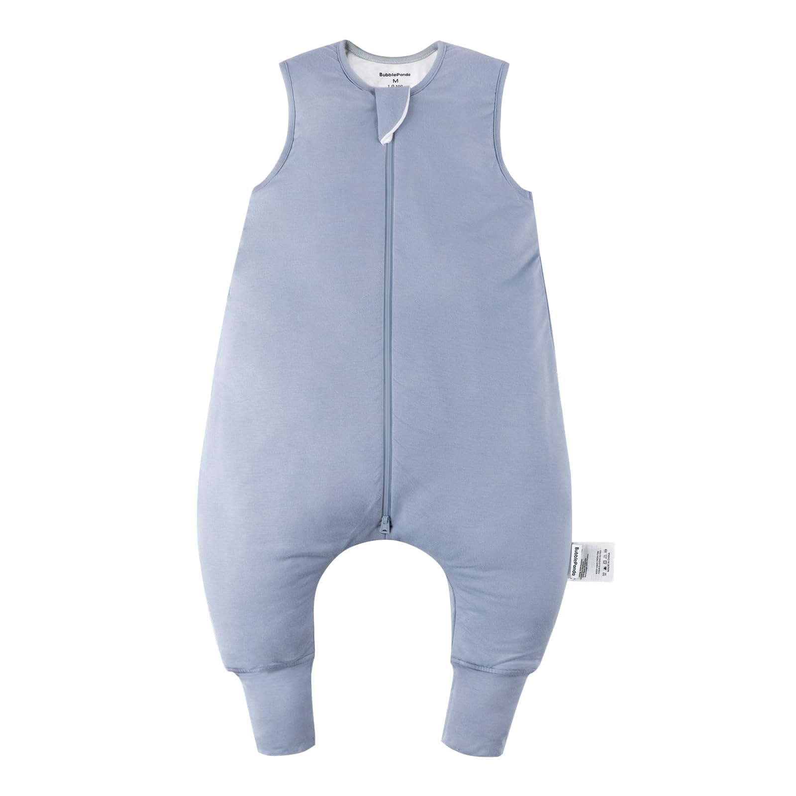 Okayinn BubblePanda sleep sack with feet, front view, keeps toddler warm and secure.