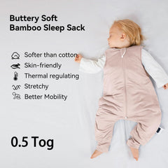 Okayinn BubblePanda soft bamboo fabric close up shows ultra soft touch