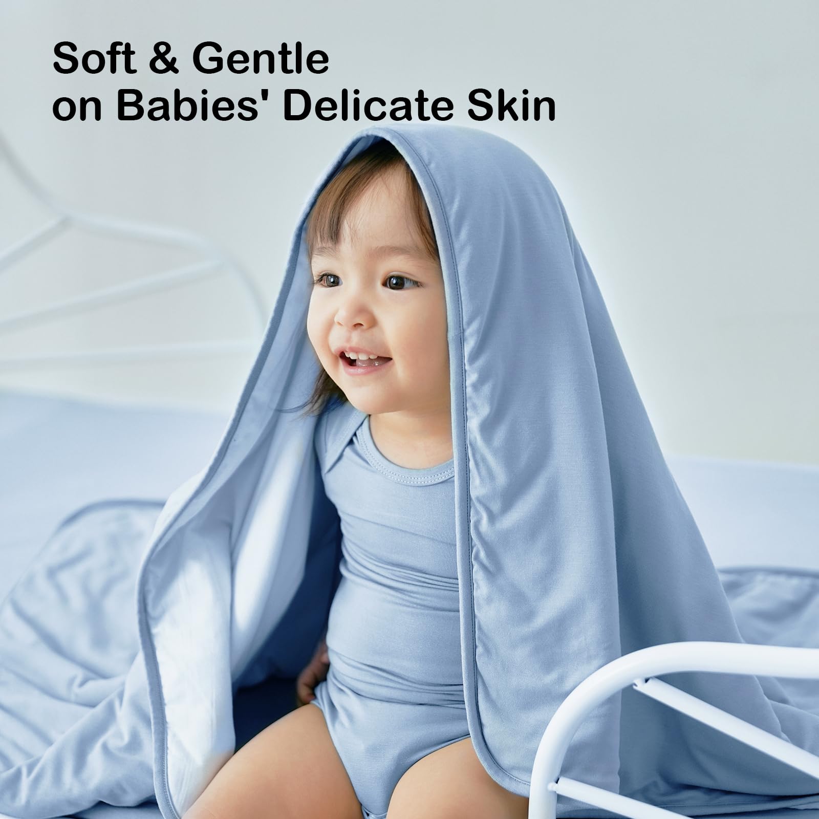 Okayinn BubblePanda unisex design suits boys, girls, and neutral nursery decor.