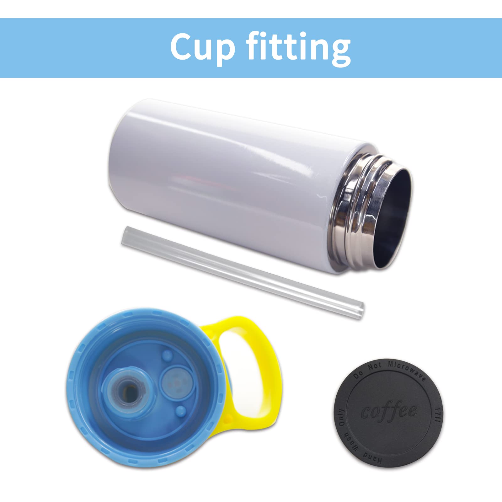 OKBA BPA-free straw set for safe, tasteless drinks.