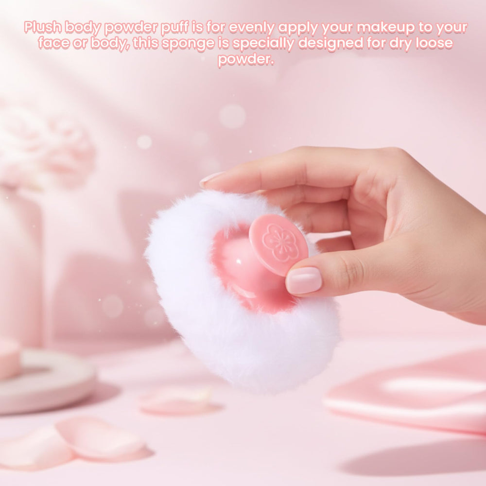 OKDEALS UTENE pink puff case storage keeps tools hygienic.