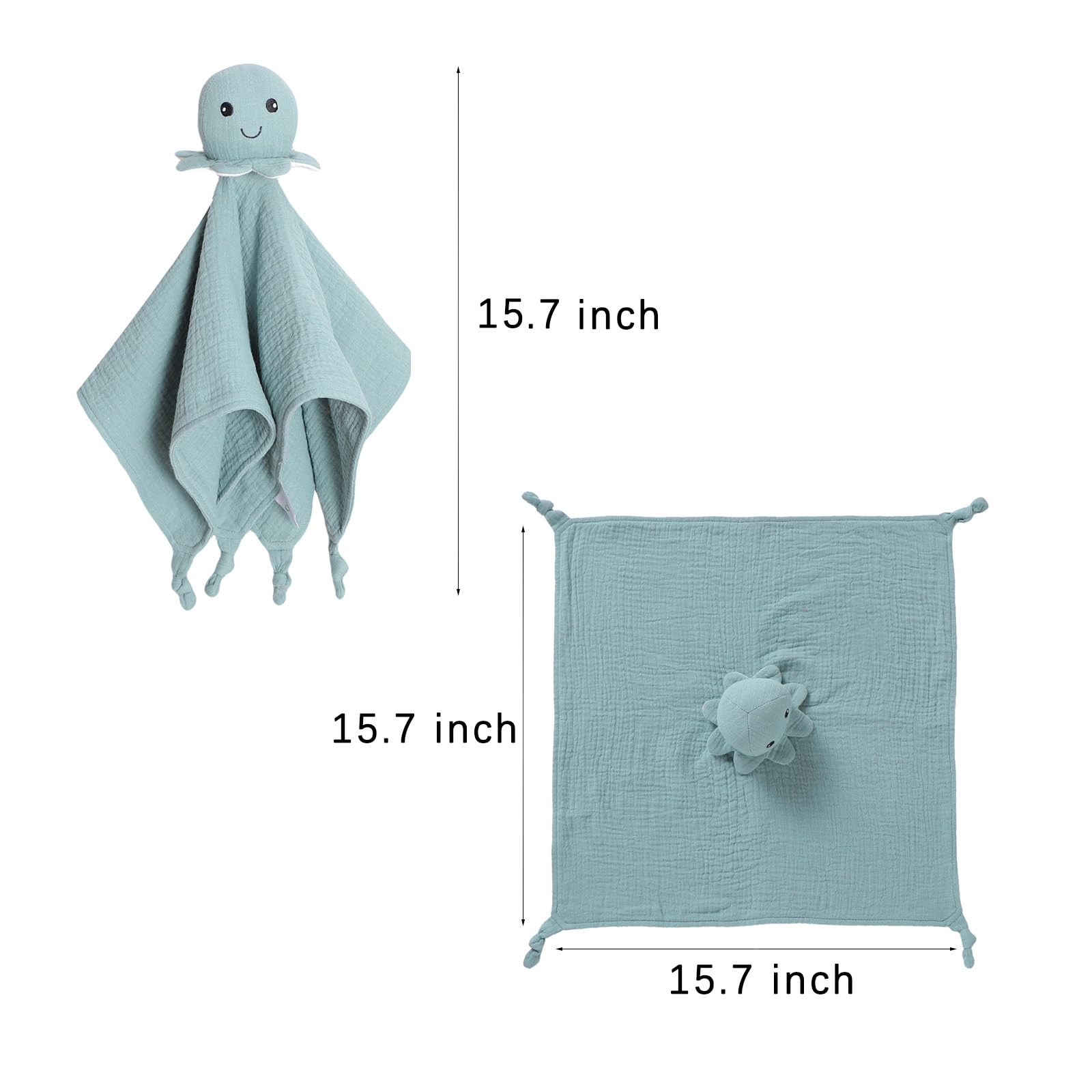 okdiy baby snuggle toy in green suits unisex gifting