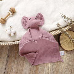 Okdiy elephant lovey is machine washable for busy parents