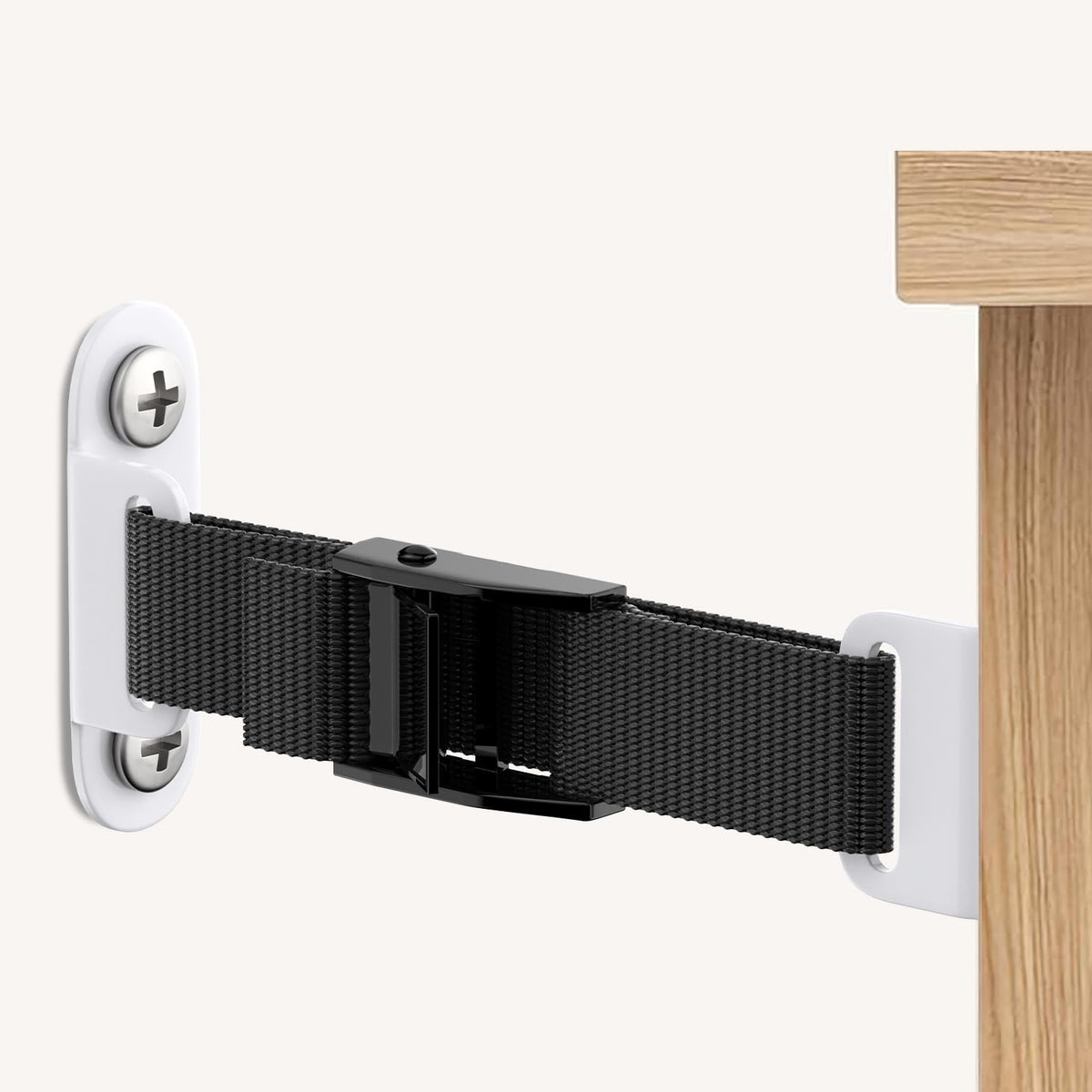 OKE Furniture Anchors back-straps demonstrate secure wall attachment for stable furniture.
