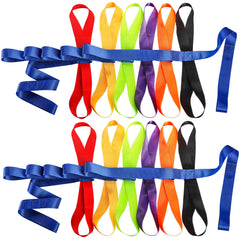 Okllen safety walking rope with 12 handles guiding kids in a line