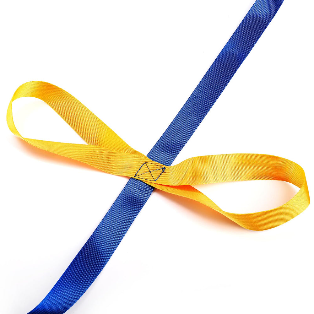 Okllen two-rope set used outdoors for large groups