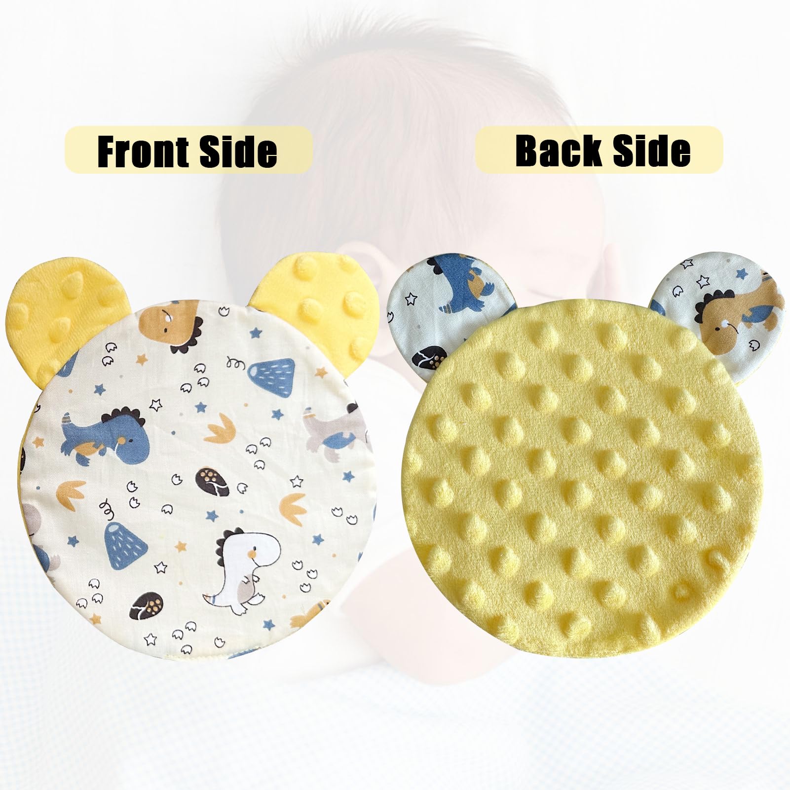 Okueejur bear scent absorption on chest helps soothe NICU babies with familiar cues