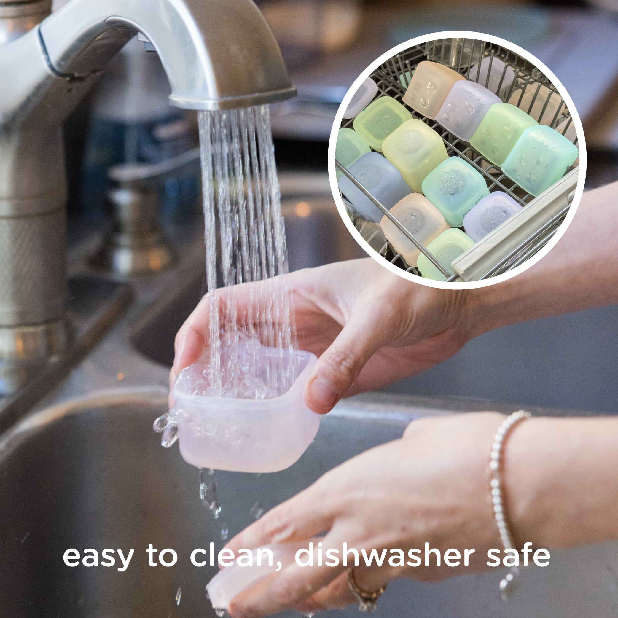 Olababy Clear Sense containers are durable for daycare and travel.
