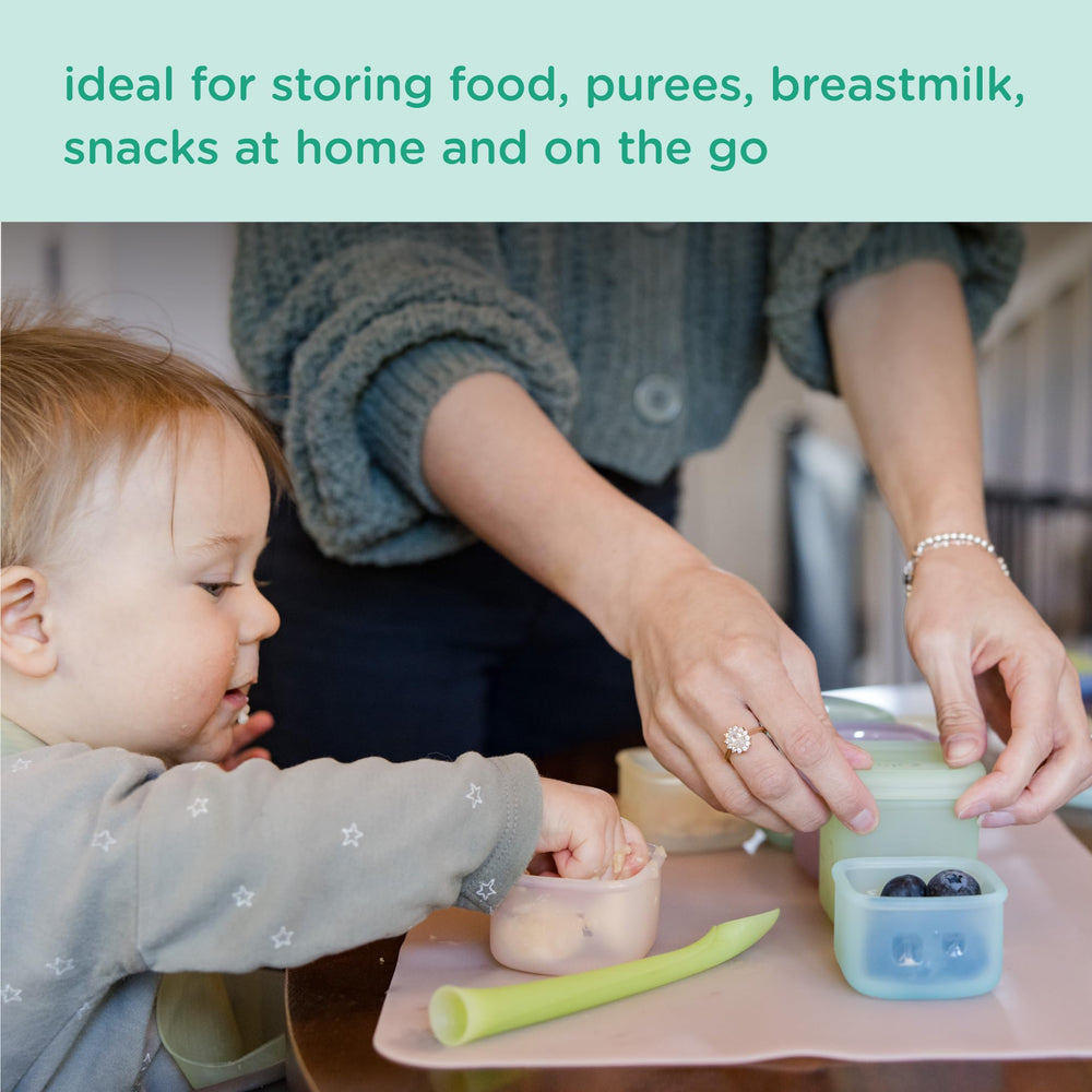 Olababy Clear Sense jars microwave-safe for reheating