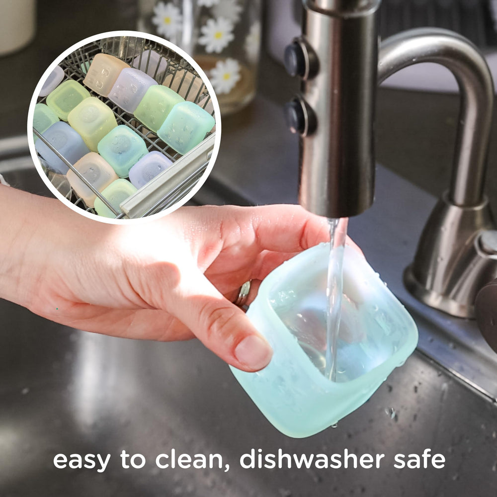 Olababy Clear Sense travel snack cups on-the-go