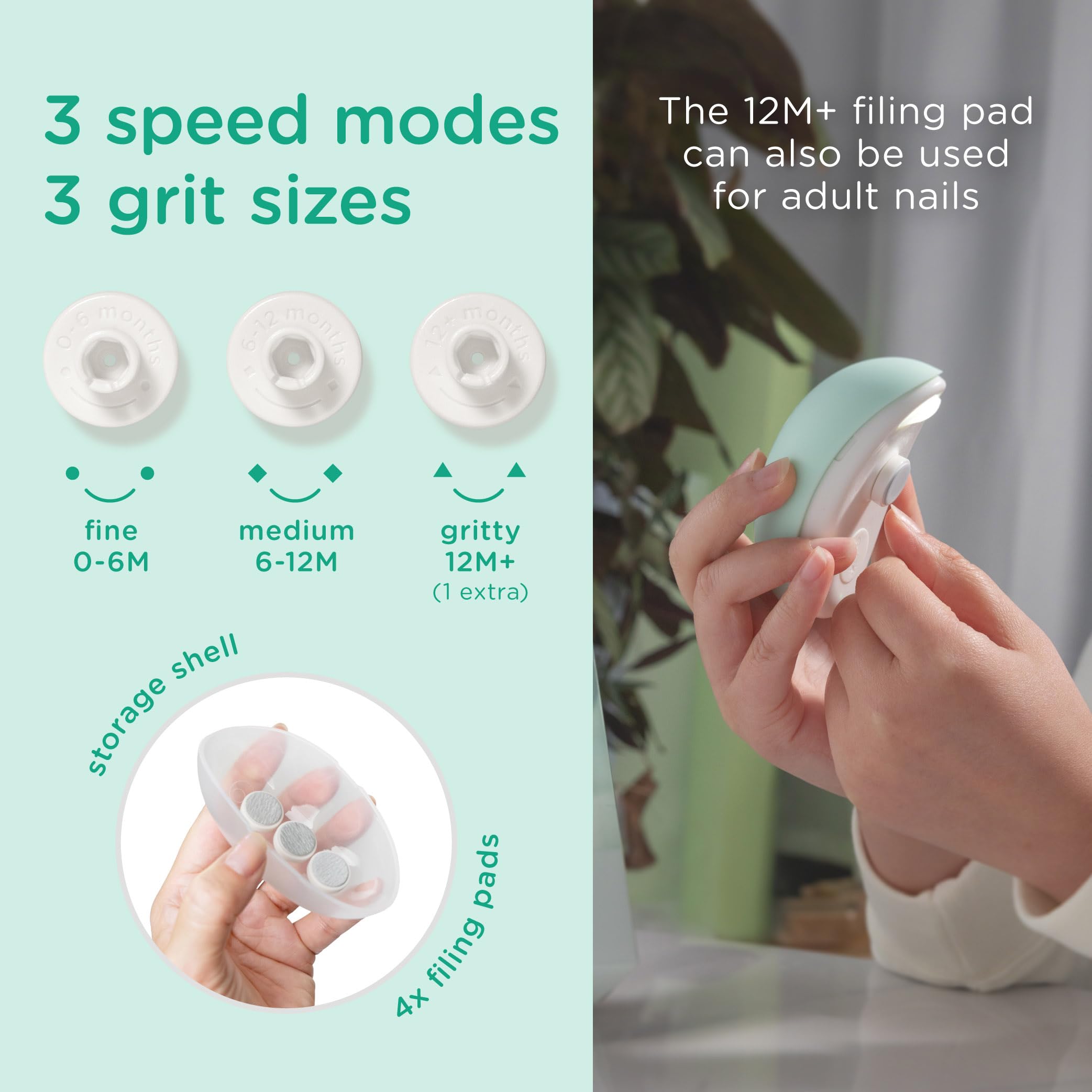 Ergonomic egg-shaped handle for a secure grip
