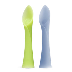 Olababy Kiwi soft-tip spoon for gentle BLW feeding.
