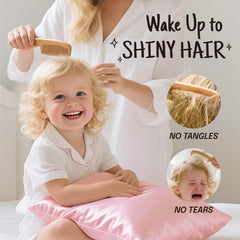 OLESILK breathable silk fabric keeps little heads cool and comfortable.