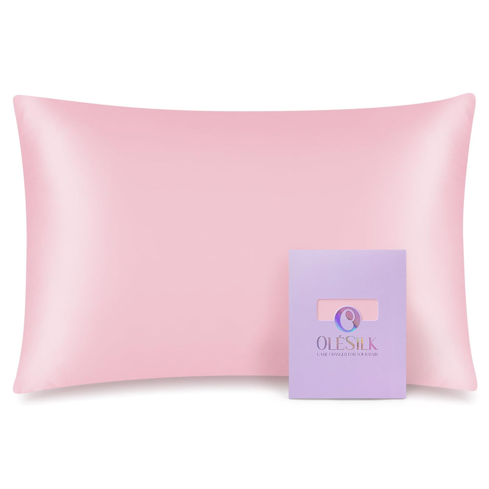 OLESILK toddler pillowcase with soft-texture fabric for gentle skin and cozy sleep.