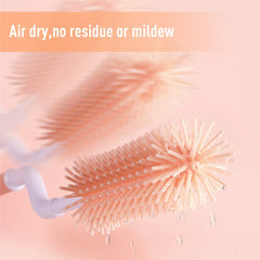 Oligey straw-cleaner removes odors and keeps tiny sippers hygienic.