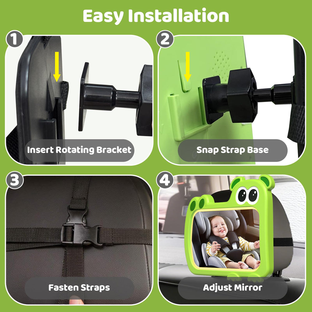 olishare baby car mirror green usb-c battery for long drives