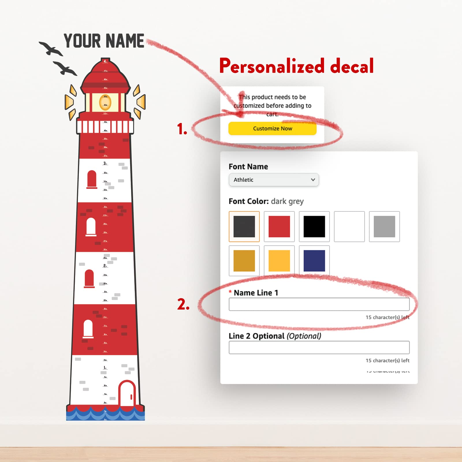 Oliver's Labels Growth Chart demonstrates height tracking with educational appeal for kids.